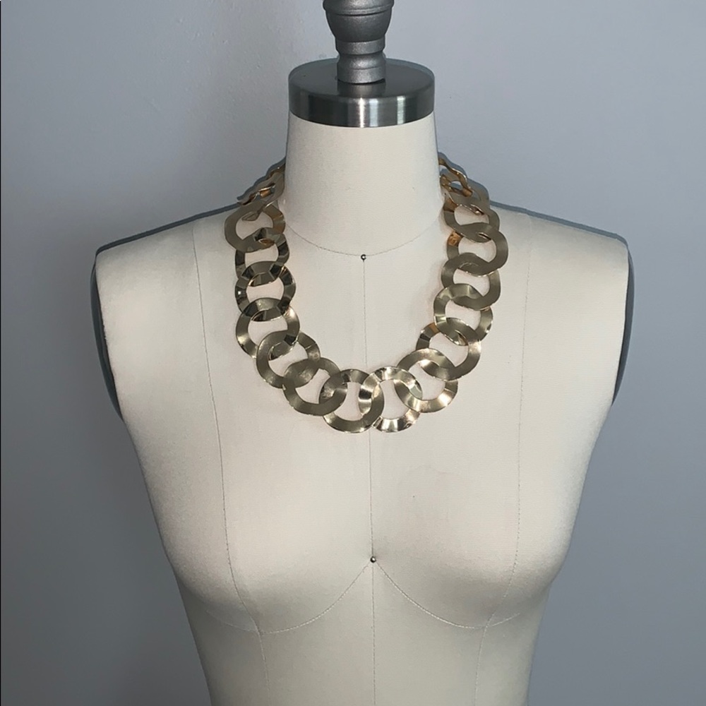 🤩”Gold” Hoop Necklace!